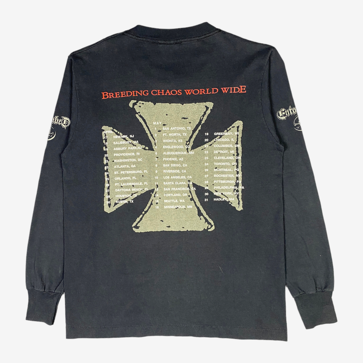 [ネボ]ENTOMBED Breeding Chaos ロングスリーブ 1992 ENTOMBED LONG SLEEVE – JERKS™