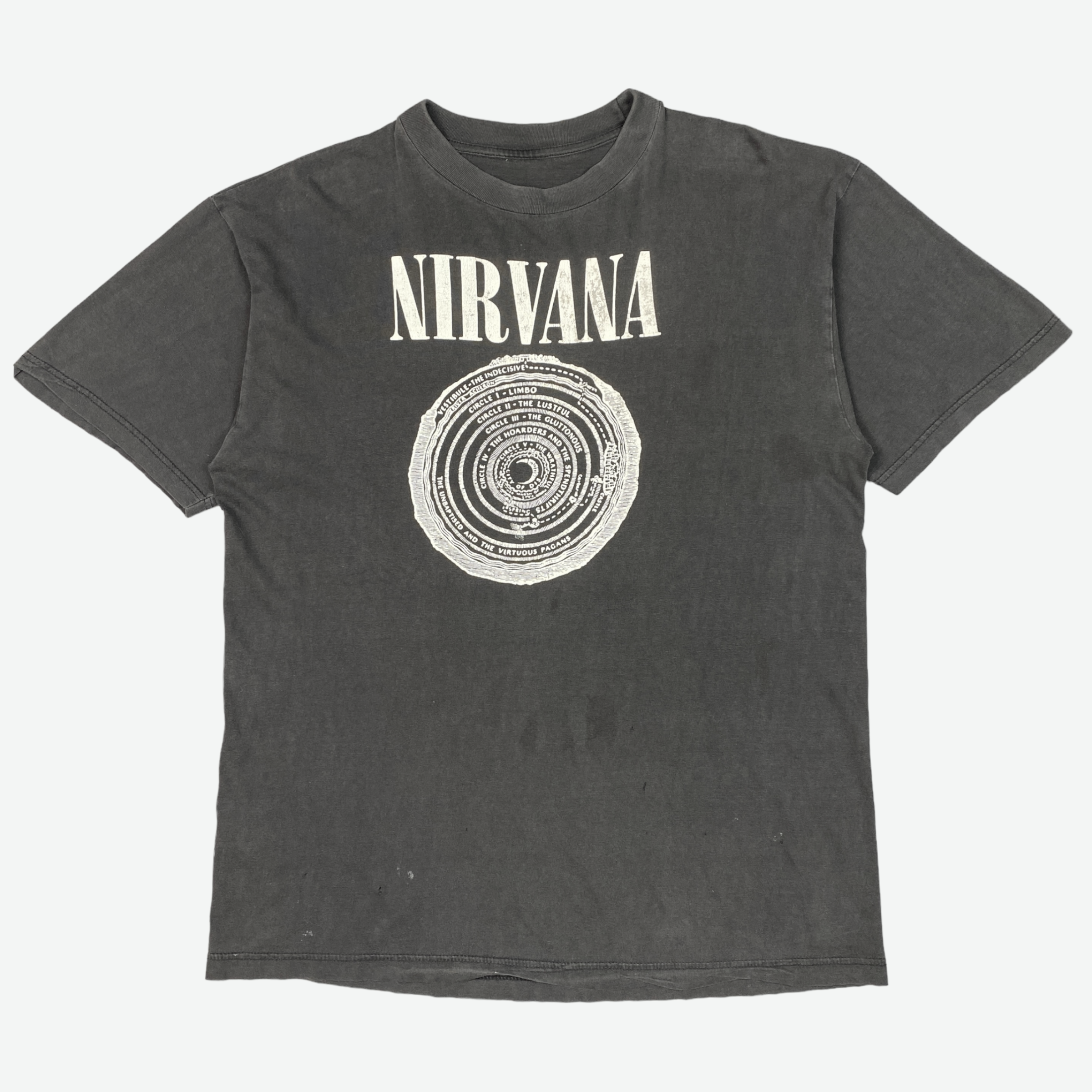 90s nirvana tシャツ　michaelタグ EARLY 90s NIRVANA T-SHIRT – JERKS™