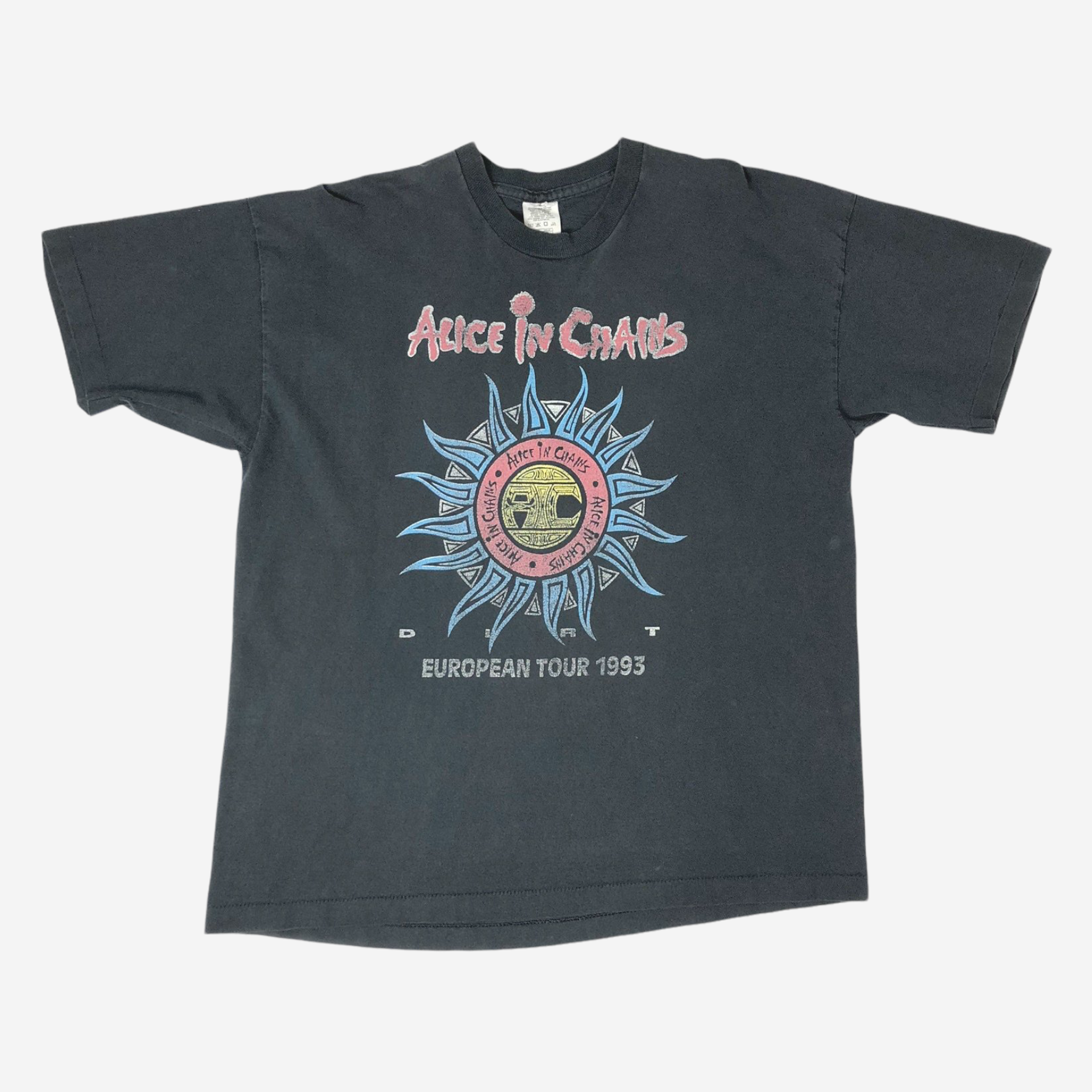 Alice in Chains 1993年ツアー Tシャツ 1993 Alice in Chains T-SHIRT – JERKS™