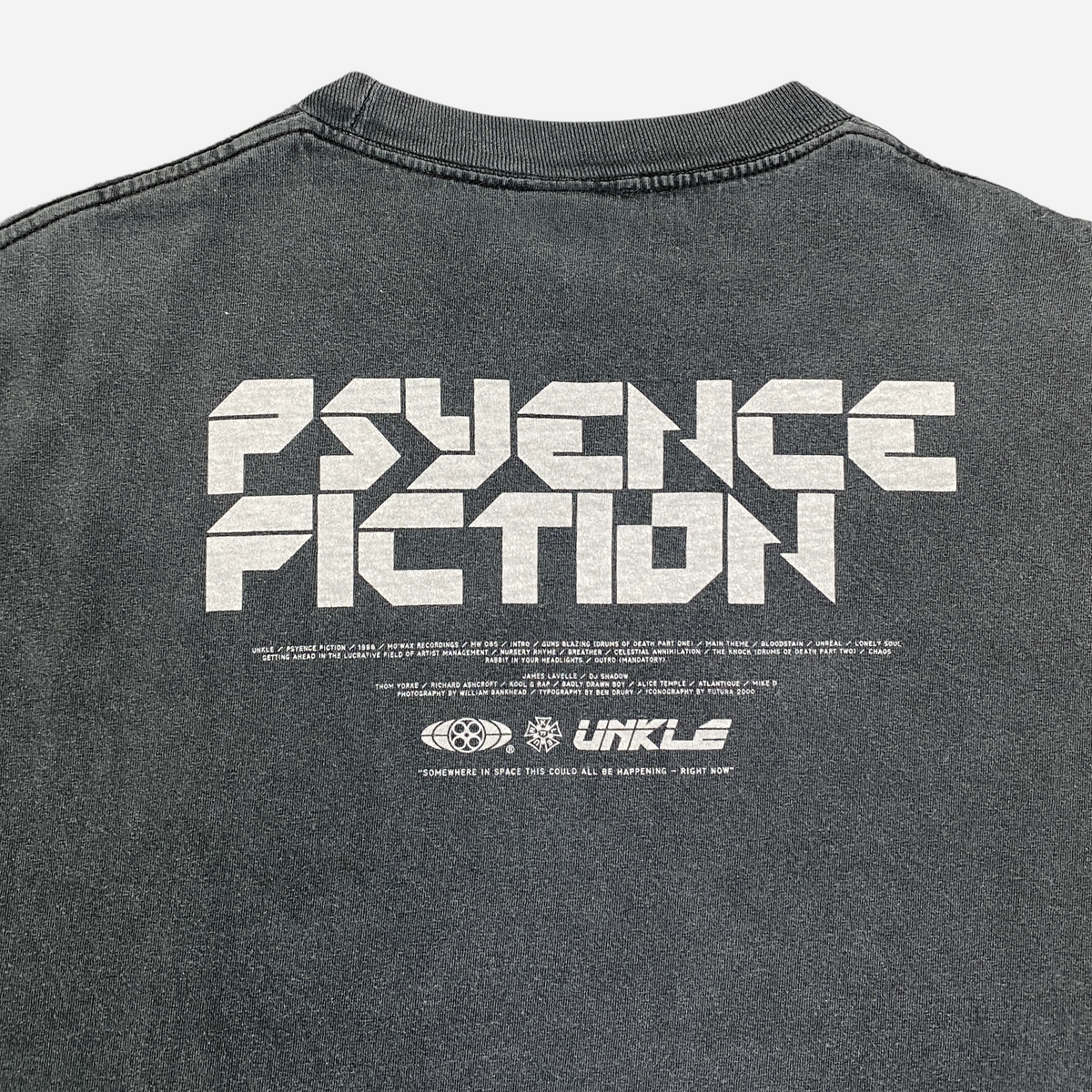 SPECIAL 90s UNKLE Tシャツ PSYENCE FICTION 1998 UNKLE T-SHIRT – JERKS™