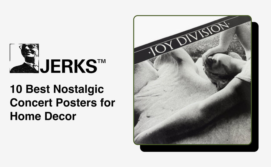 10 Best Nostalgic Concert Posters for Home Decor