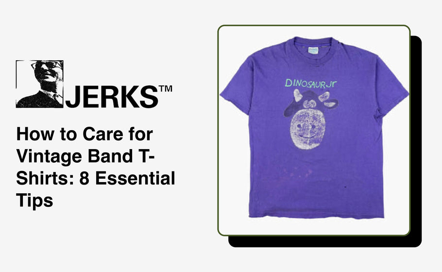 How to Care for Vintage Band T-Shirts: 8 Essential Tips