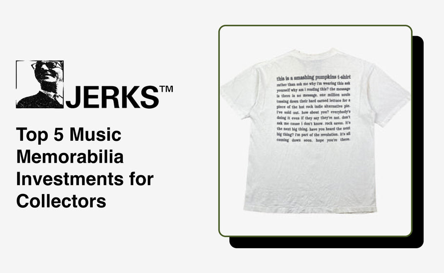 Top 5 Music Memorabilia Investments for Collectors