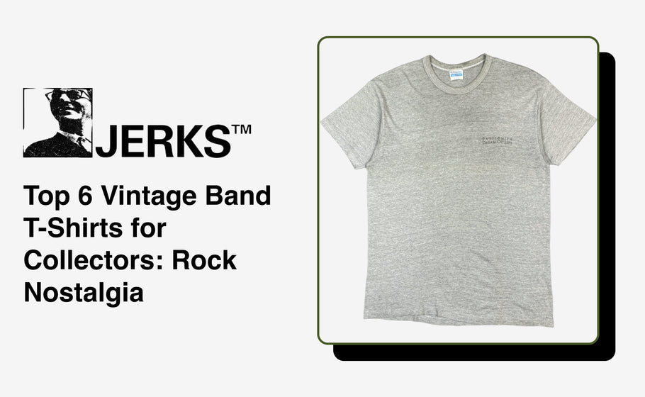 Top 6 Vintage Band T-Shirts for Collectors: Rock Nostalgia