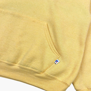 1990s YELLOW RUSSELL HOODIE