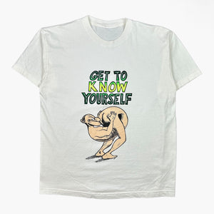 LATE 90S GET TO KNOW YOURSELF T-SHIRT