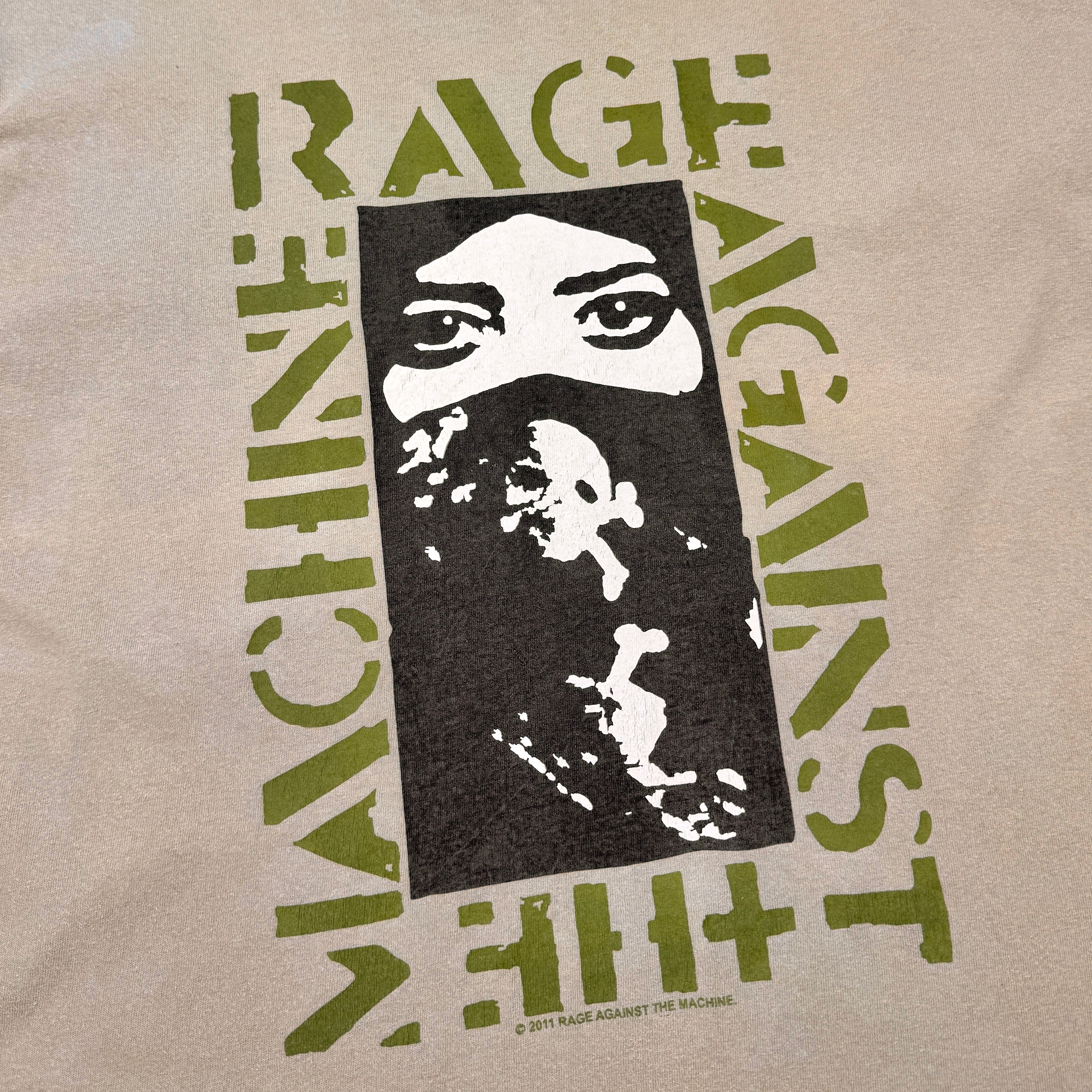 2011 RAGE AGAINST THE MACHINE T-SHIRT – JERKS™