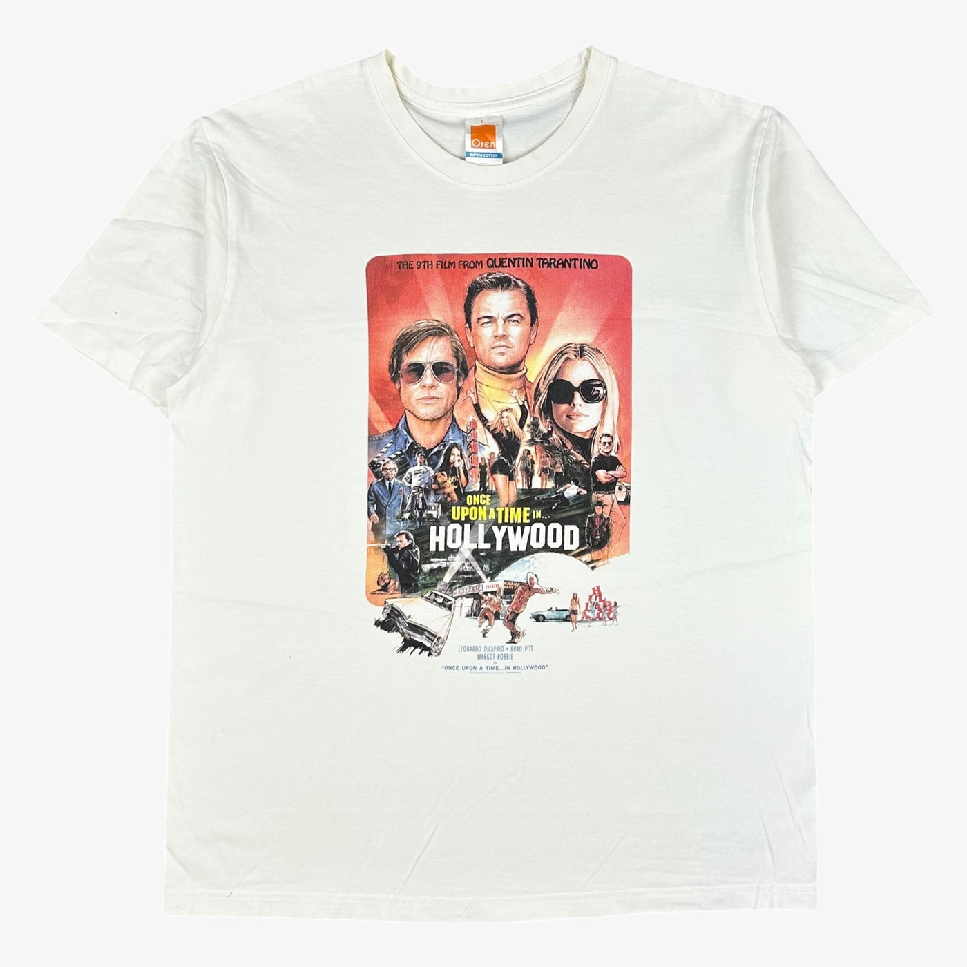 2019 ONCE UPON A TIME IN HOLLYWOOD T-SHIRT