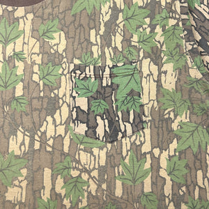 1990s FADED TREBARK CAMO T-SHIRT