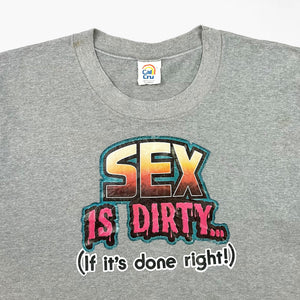 80S SEX IS DIRTY T-SHIRT