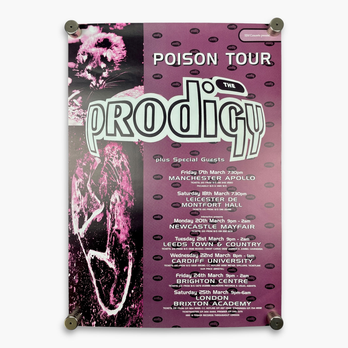 1994 THE PRODIGY POSTER