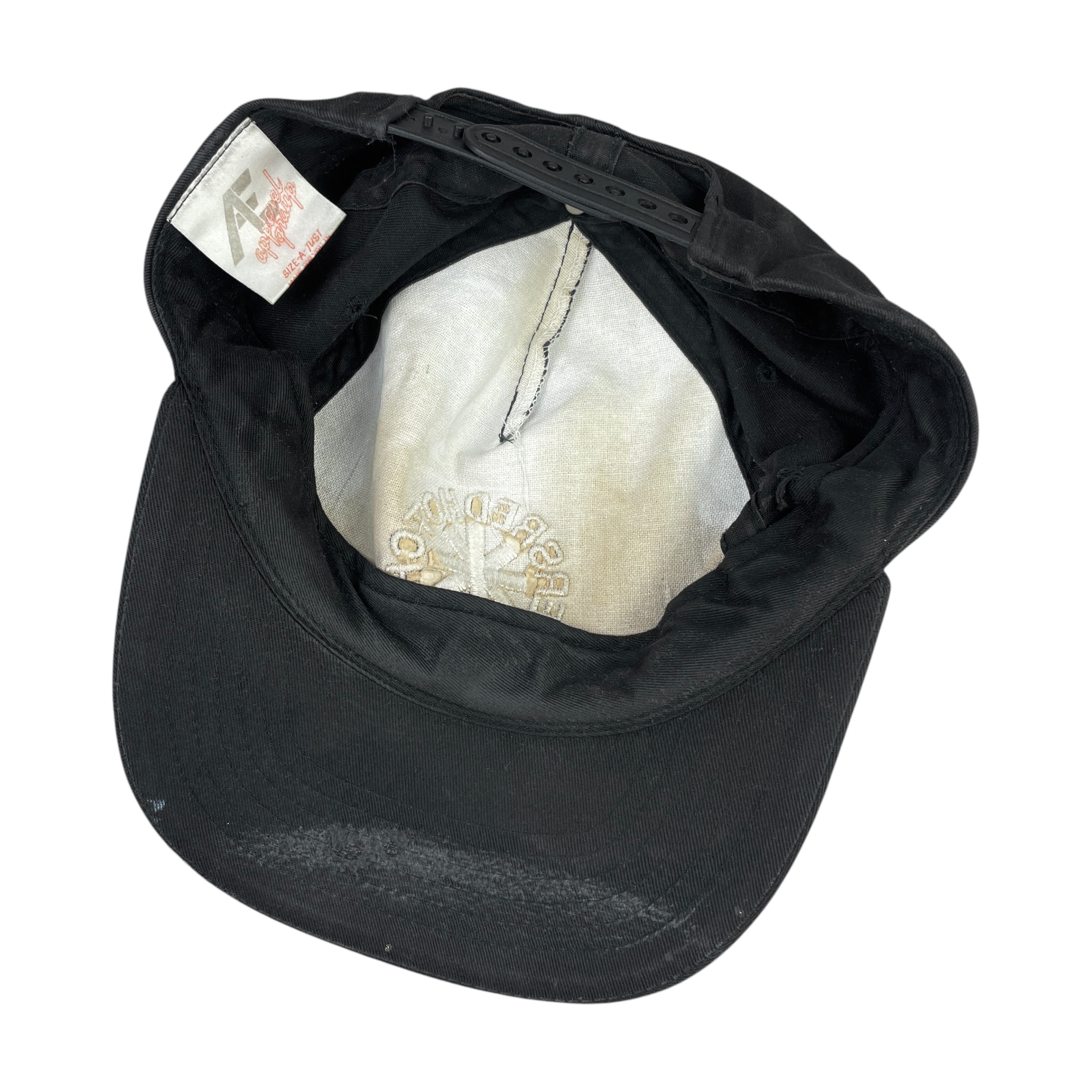 90s 新品 Red hot chili peppers CAP Red Hot Chili Peppers Hat Cap Black w/ Red Strap Back NEW