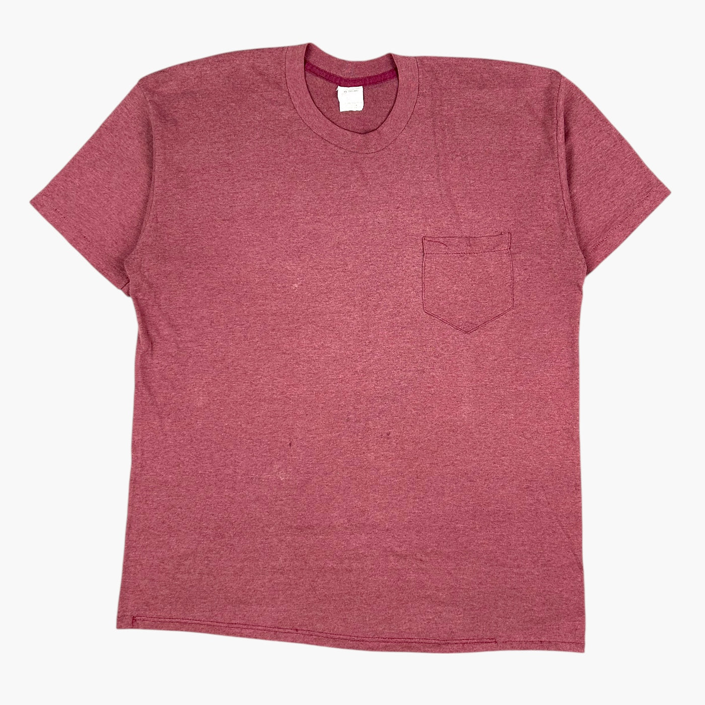 1980s FADED RED POCKET T-SHIRT