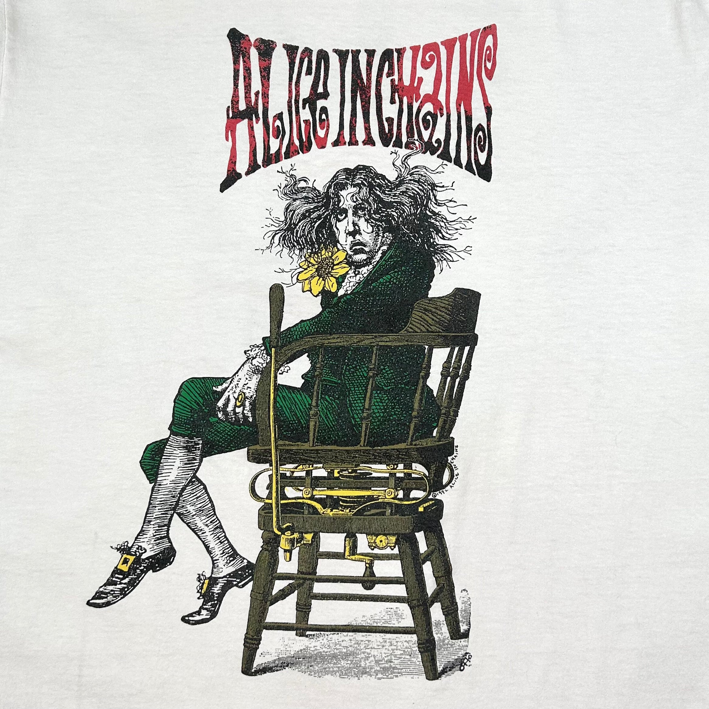 1992 ALICE IN CHAINS T-SHIRT – JERKS™ 1992 ALICE IN CHAINS T-SHIRT – JERKS™