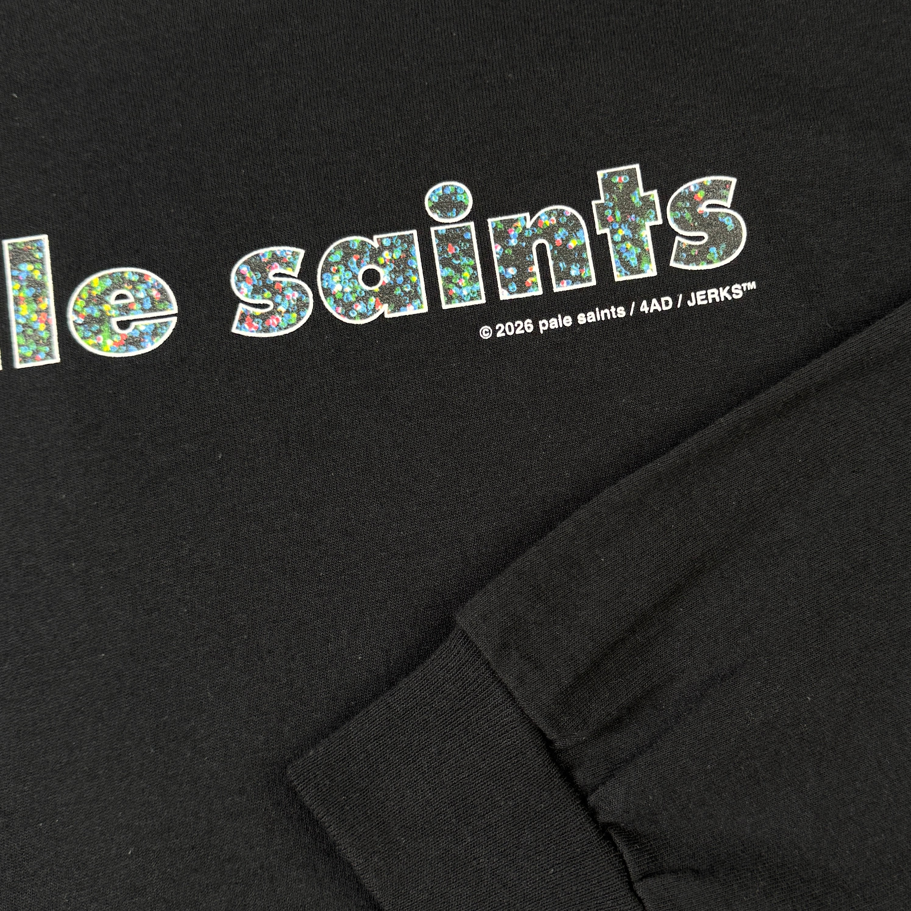 PALE SAINTS SPARKLE LOGO BLACK L/S – JERKS™