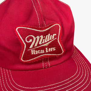 EARLY 90S MILLER HIGH LIFE CAP