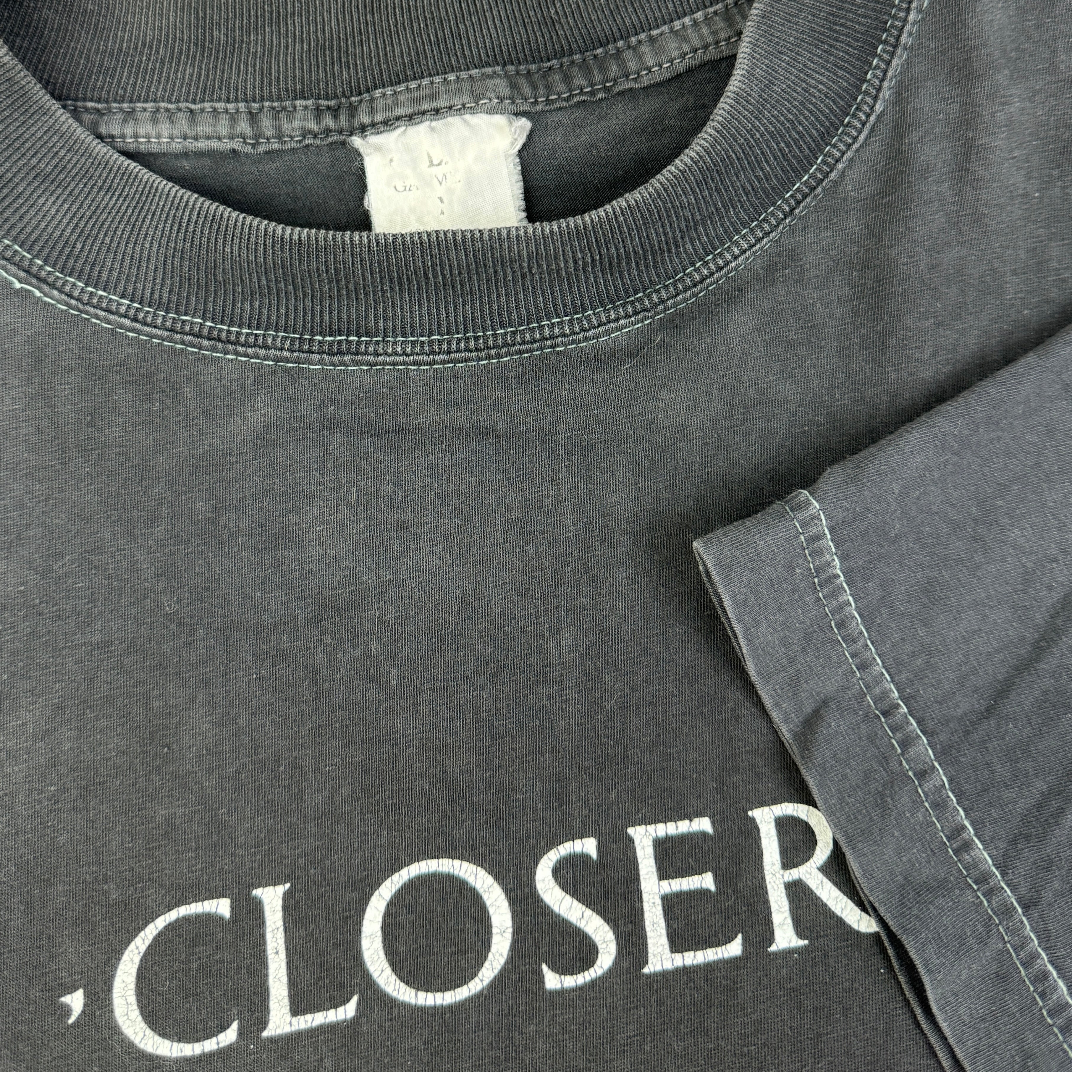 ミュージシャン 1990's JOY DIVISION [CLOSER] T shirts Closer Joy Division T-Shirt: Joy Division Mens T-Shirt