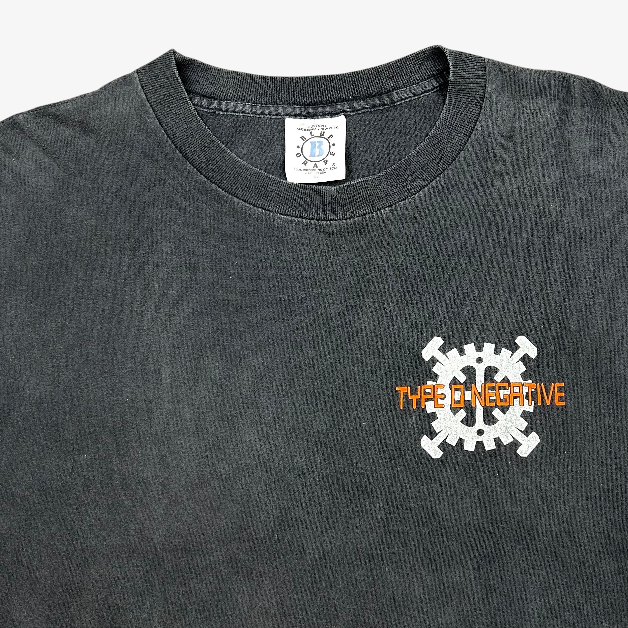 【Special】90s   OBSESSION Tシャツ Vintage 90s Lollapalooza Concert 1993 Local Crew T Shirt by Giant