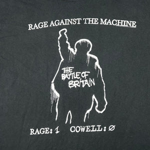 2010 RAGE AGAINST THE MACHINE T-SHIRT