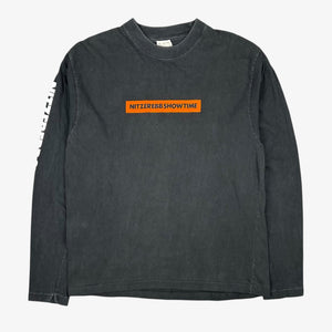 トップス 90s-00s a.p.c. archive faded long sleeve Vintage 90s 2000s hip hop Akademiks Black Yellow Long Sleeve