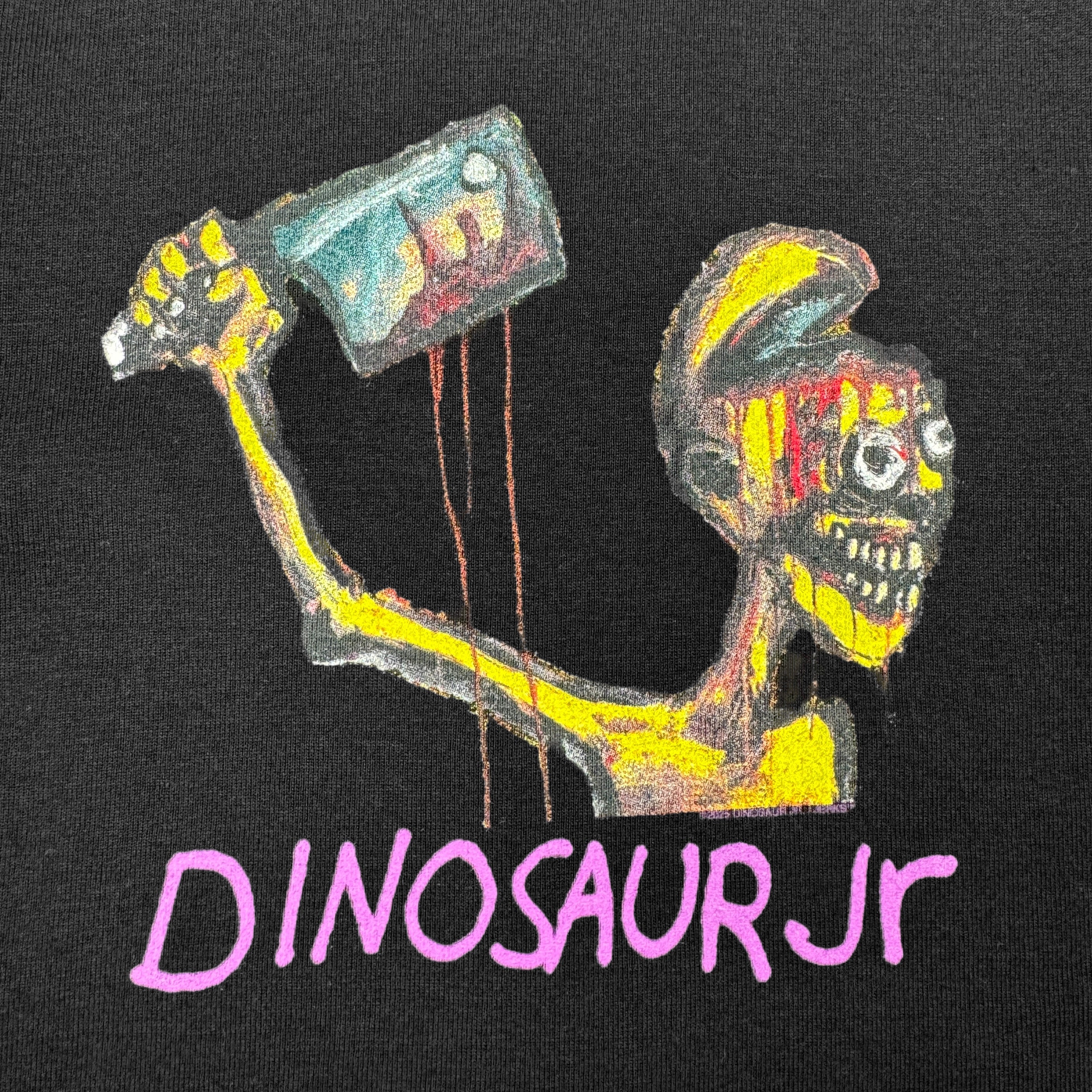 DINOSAUR JR. START CHOPPIN' BLACK BABY TEE – JERKS™