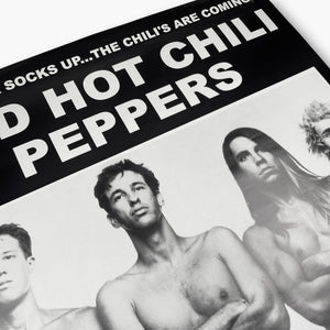 LATE 90S RED HOT CHILI PEPPERS POSTER