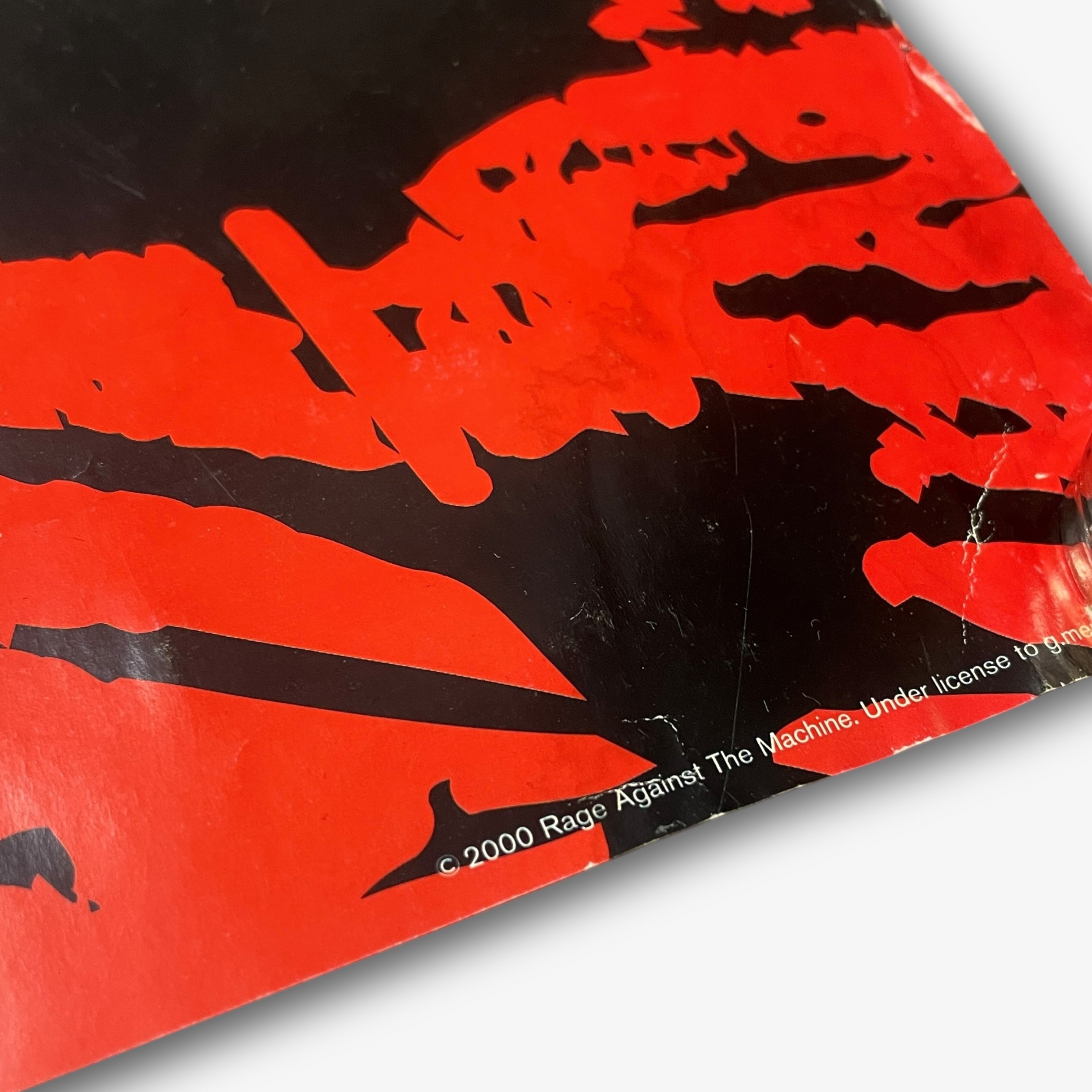 【非売品】 RAGE AGAINST THE MACHINE　プロモB2ポスター 2000 RAGE AGAINST THE MACHINE POSTER – JERKS™