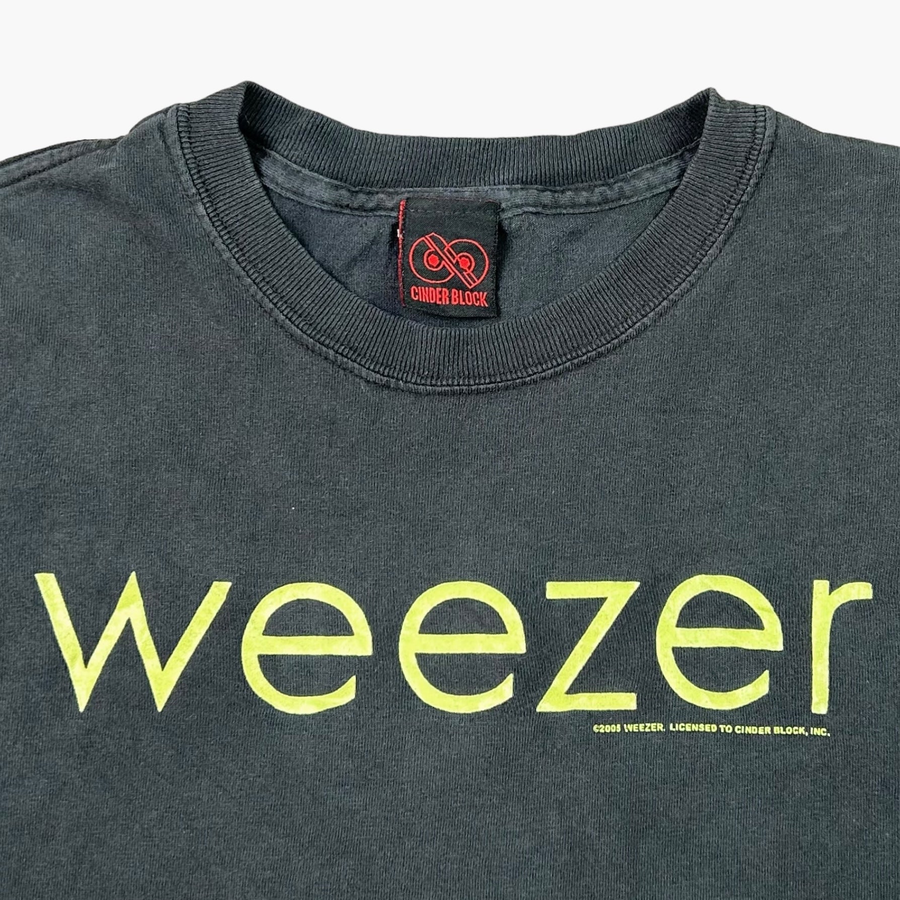 90's WEEZER weezer 2005年コピーライト Tシャツ 2005 WEEZER T-SHIRT – JERKS™