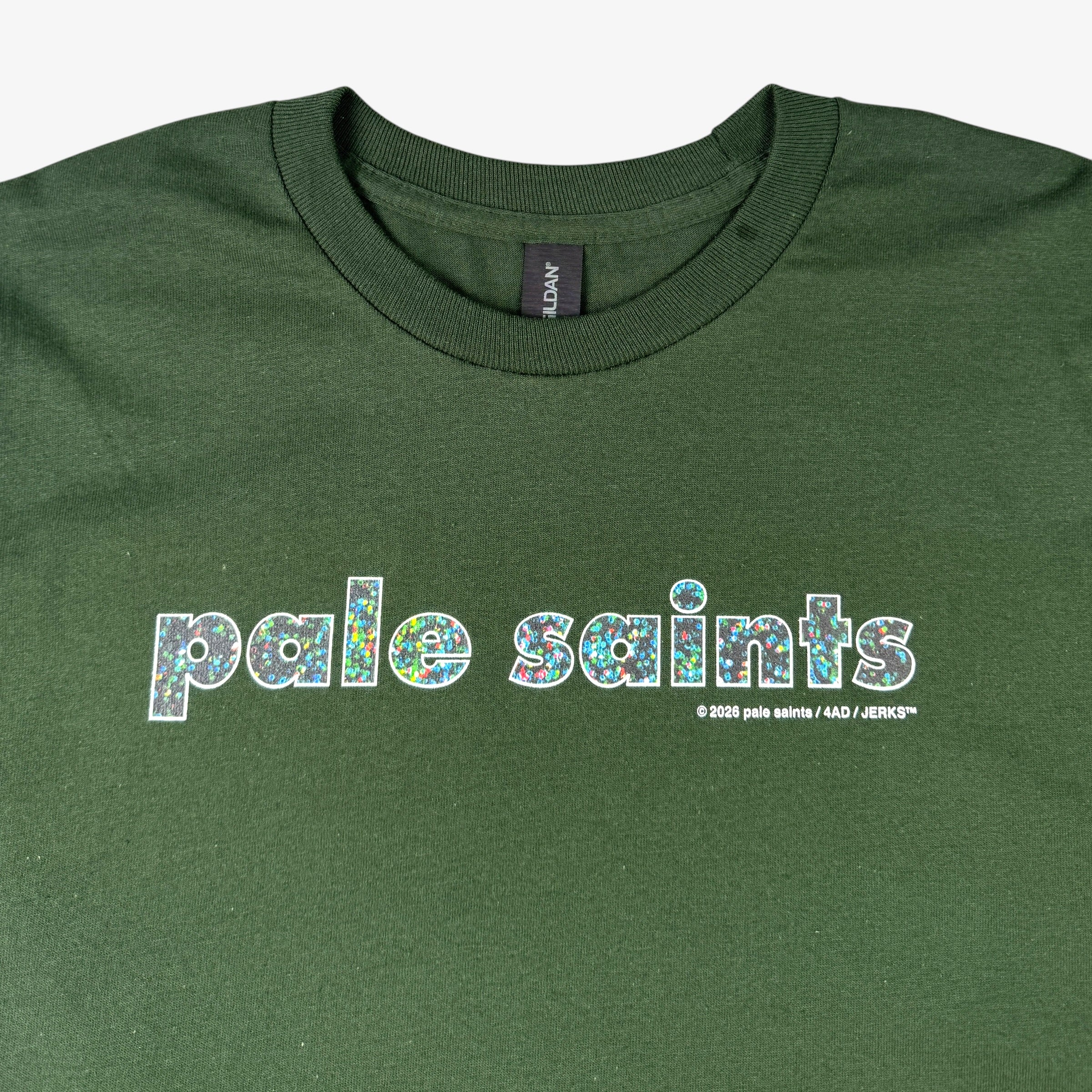 PALE SAINTS SPARKLE LOGO GREEN L/S – JERKS™