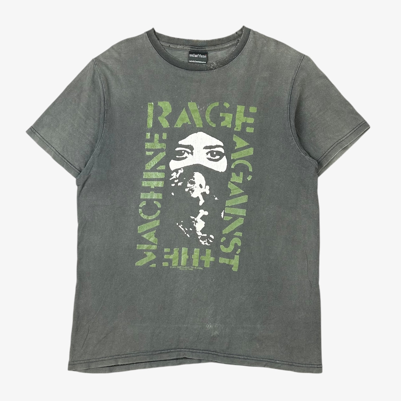 2011 RAGE AGAINST THE MACHINE T-SHIRT