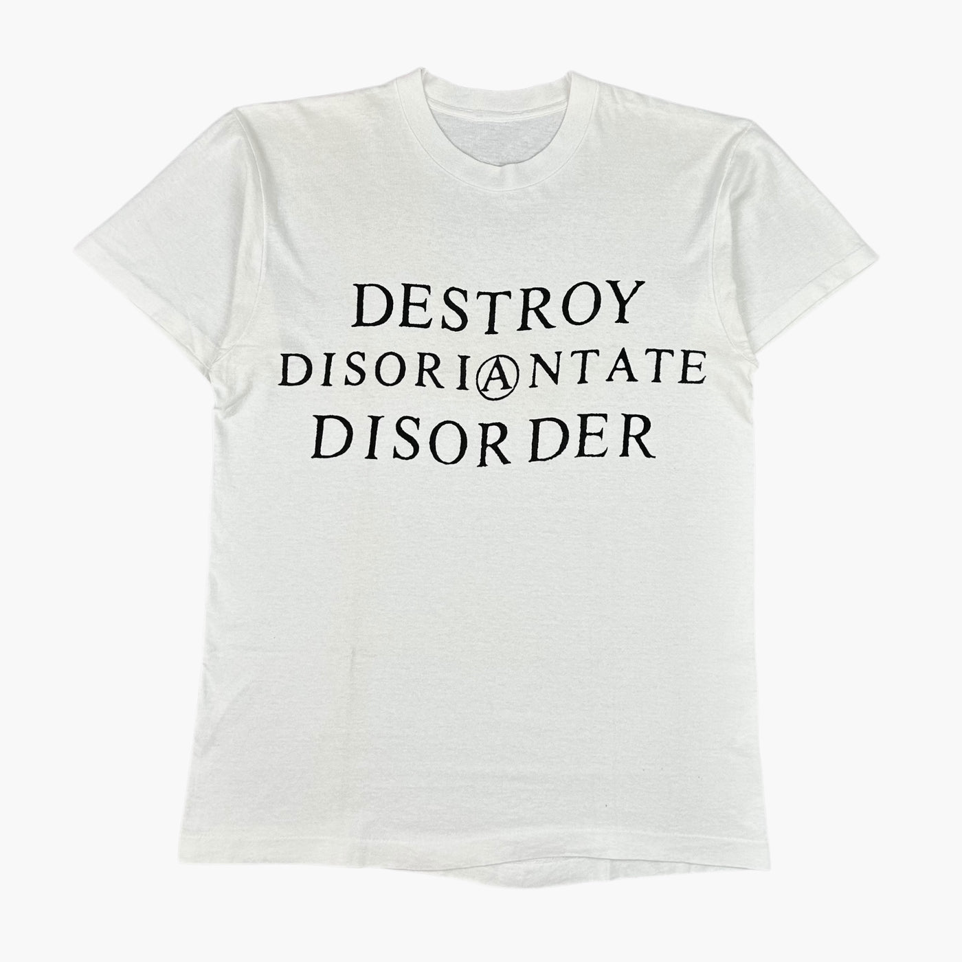 EARLY 90S DESTROY DISORIANTATE DISORDER T-SHIRT