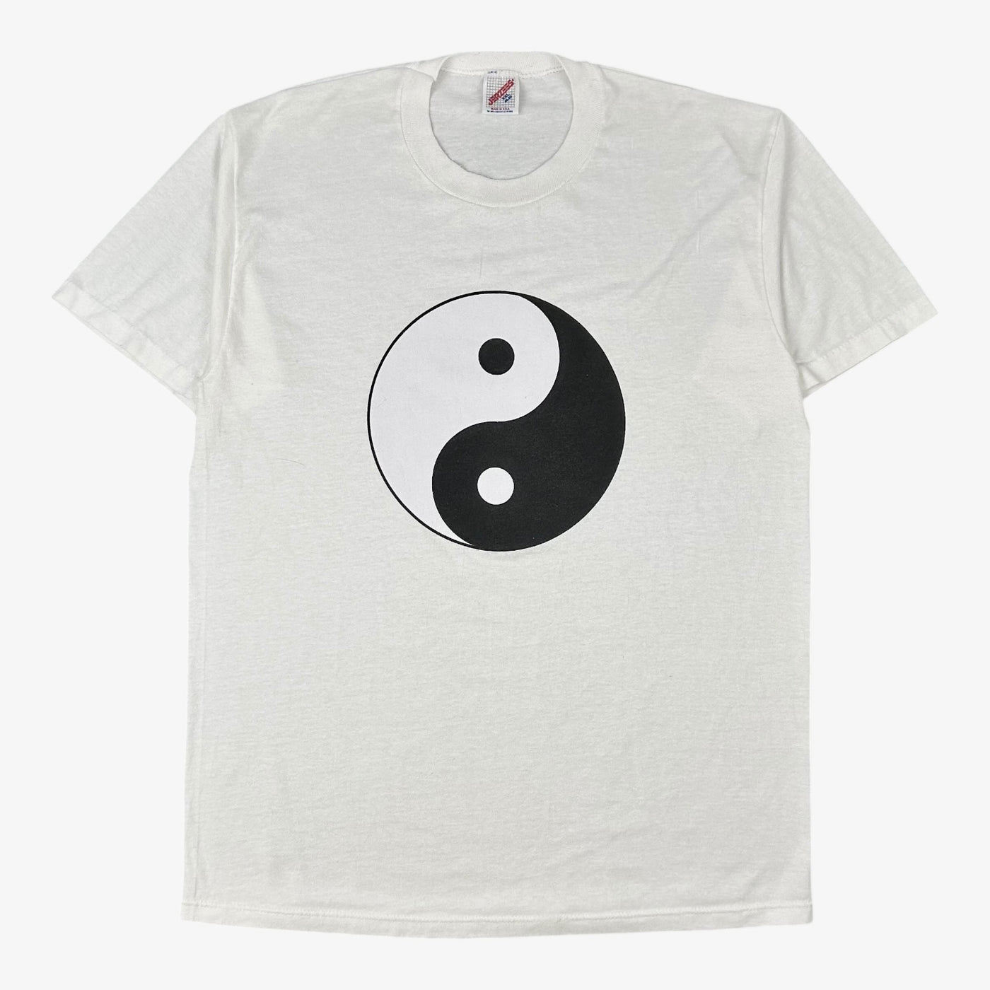 Yin Yang 陰陽 Tシャツ Tee VINTAGE ビンテージ 中国 古着 90s USA製 【陰陽】 yin yang Tシャツ size.L | 古着屋 芥