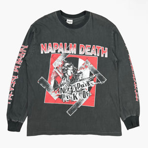 EARLY 90S NAPALM DEATH LONG SLEEVE