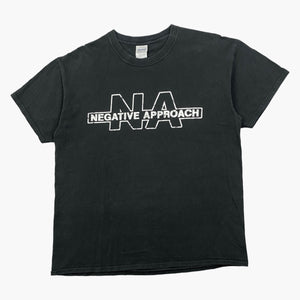 EARLY 00S NEGATIVE APPROACH T-SHIRT