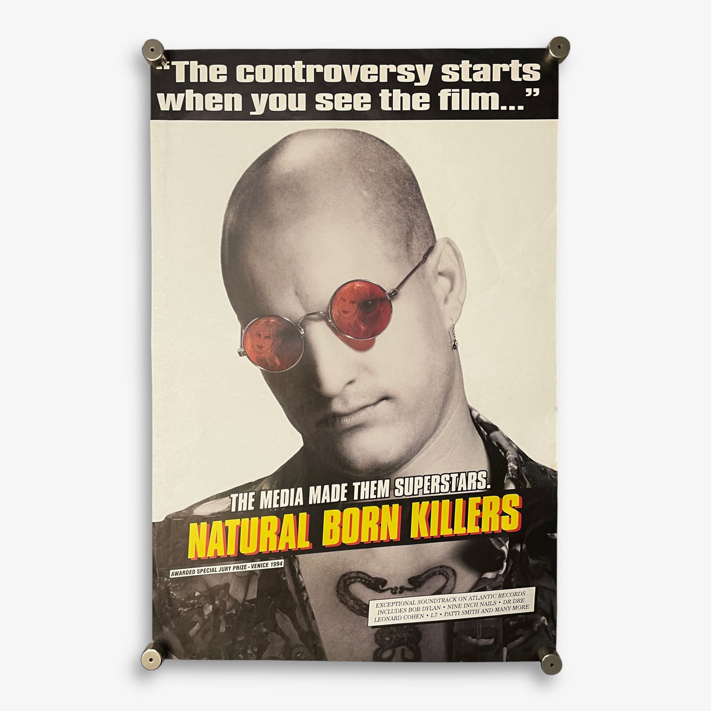 1994 NATURAL BORN KILLERS POSTER