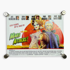 1996 MARS ATTACKS POSTER