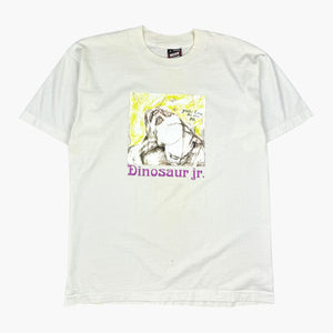 DINOSAUR JR. YLAOM VINTAGE WHITE T-SHIRT