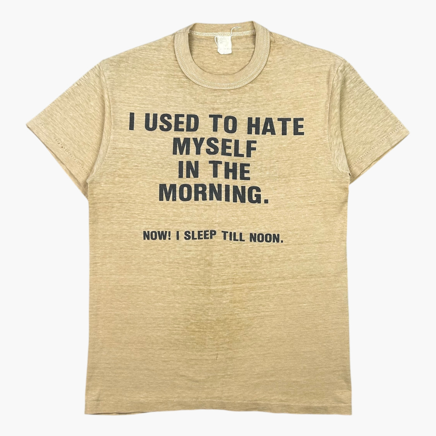 1970s I USED TO HATE MYSELF T-SHIRT