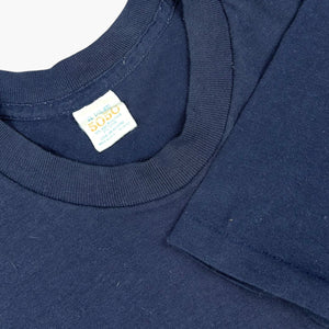 1980s NAVY POCKET T-SHIRT
