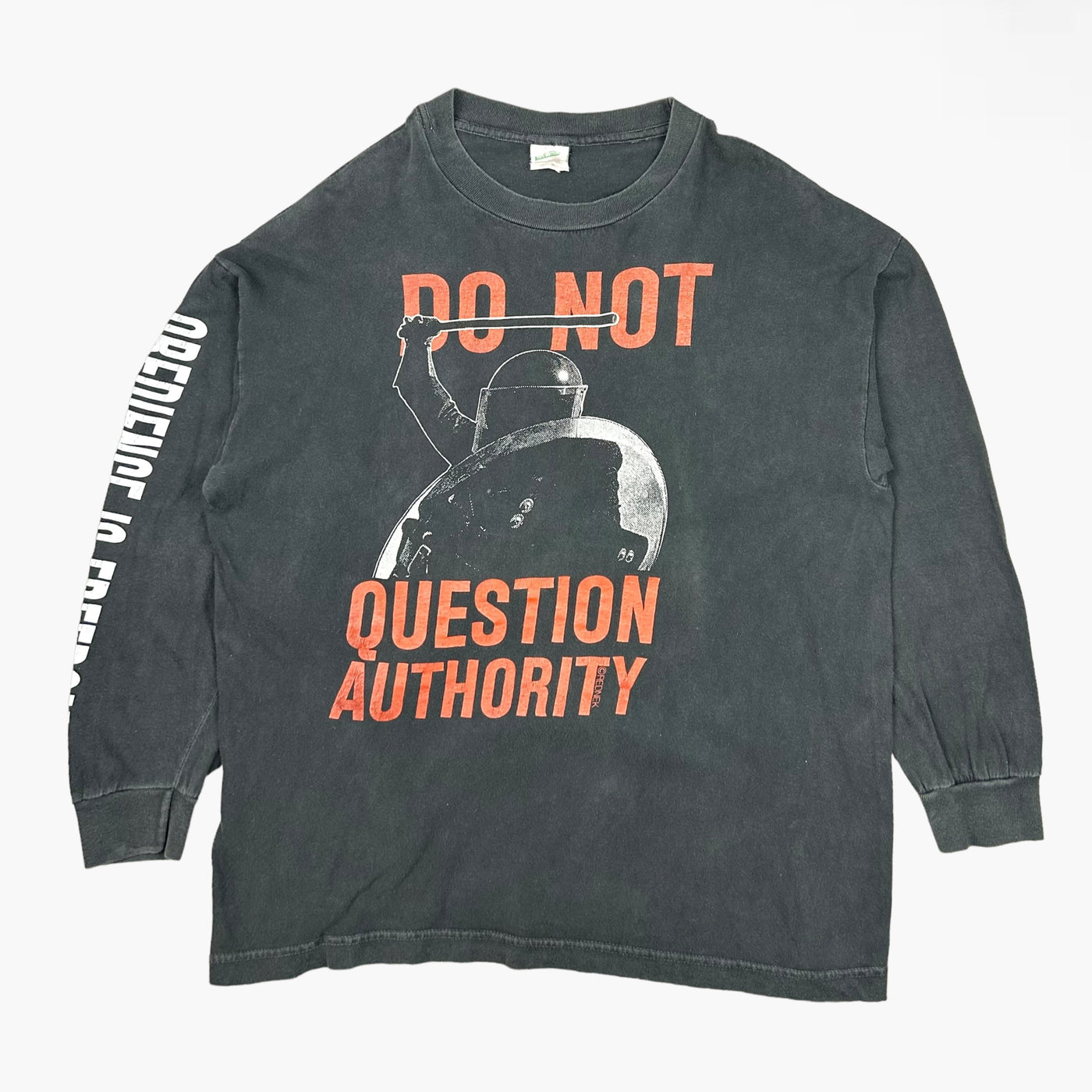 90S DO NOT QUESTION AUTHORITY LONG SLEEVE