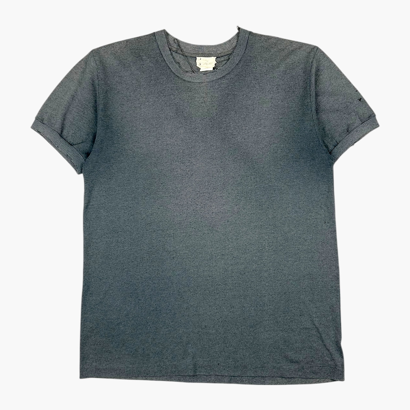 1980s BLACK RINGER T-SHIRT