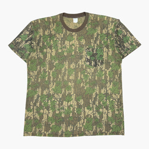 1990s FADED TREBARK CAMO T-SHIRT