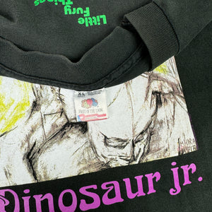 DINOSAUR JR. YLAOM VINTAGE BLACK T-SHIRT