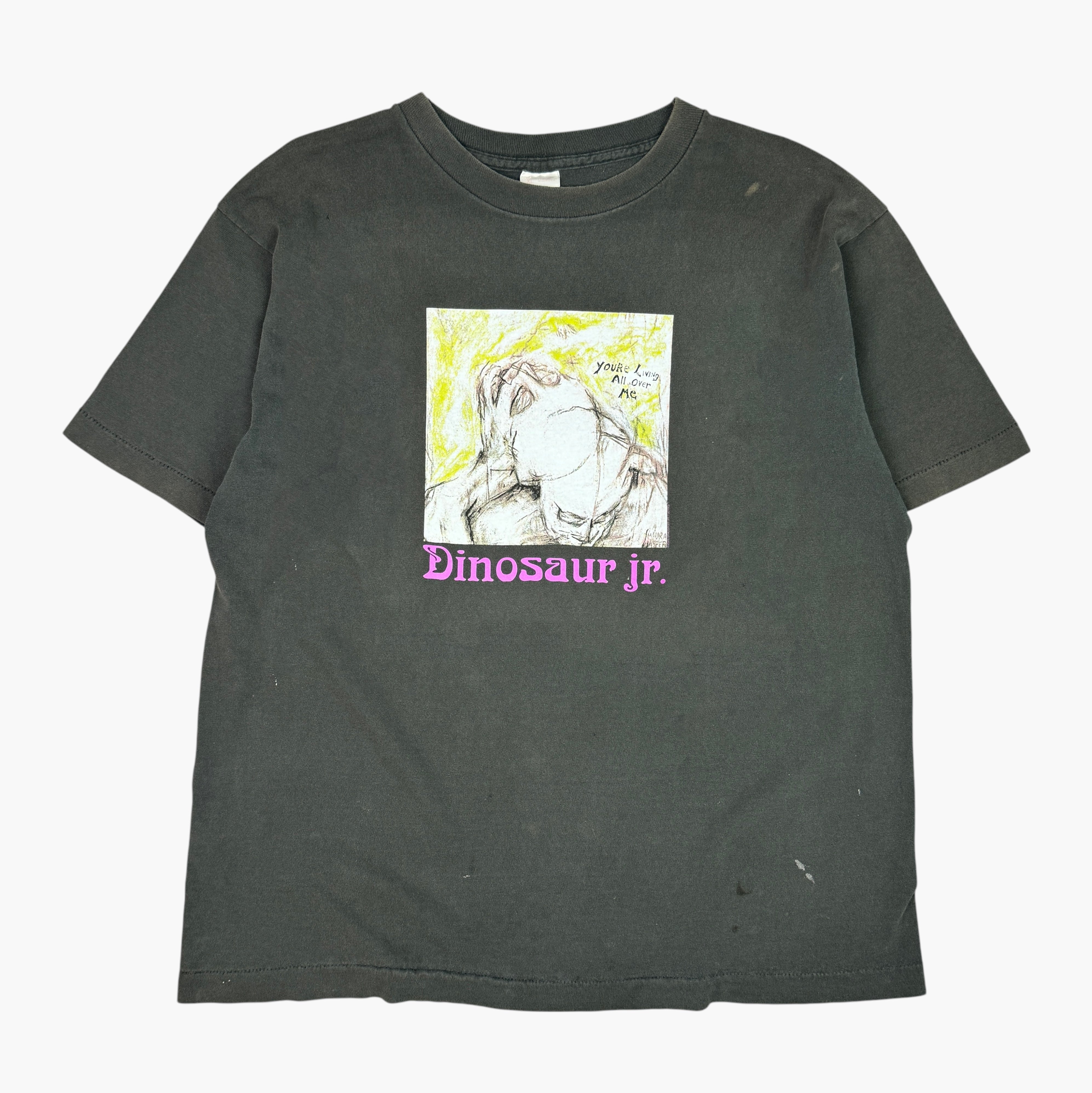 DINOSAUR JR. YLAOM VINTAGE BLACK T-SHIRT – JERKS™