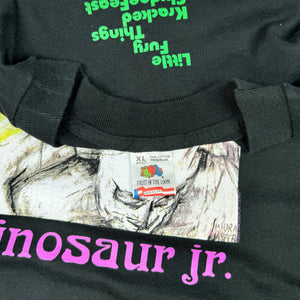 DINOSAUR JR. YLAOM VINTAGE BLACK T-SHIRT