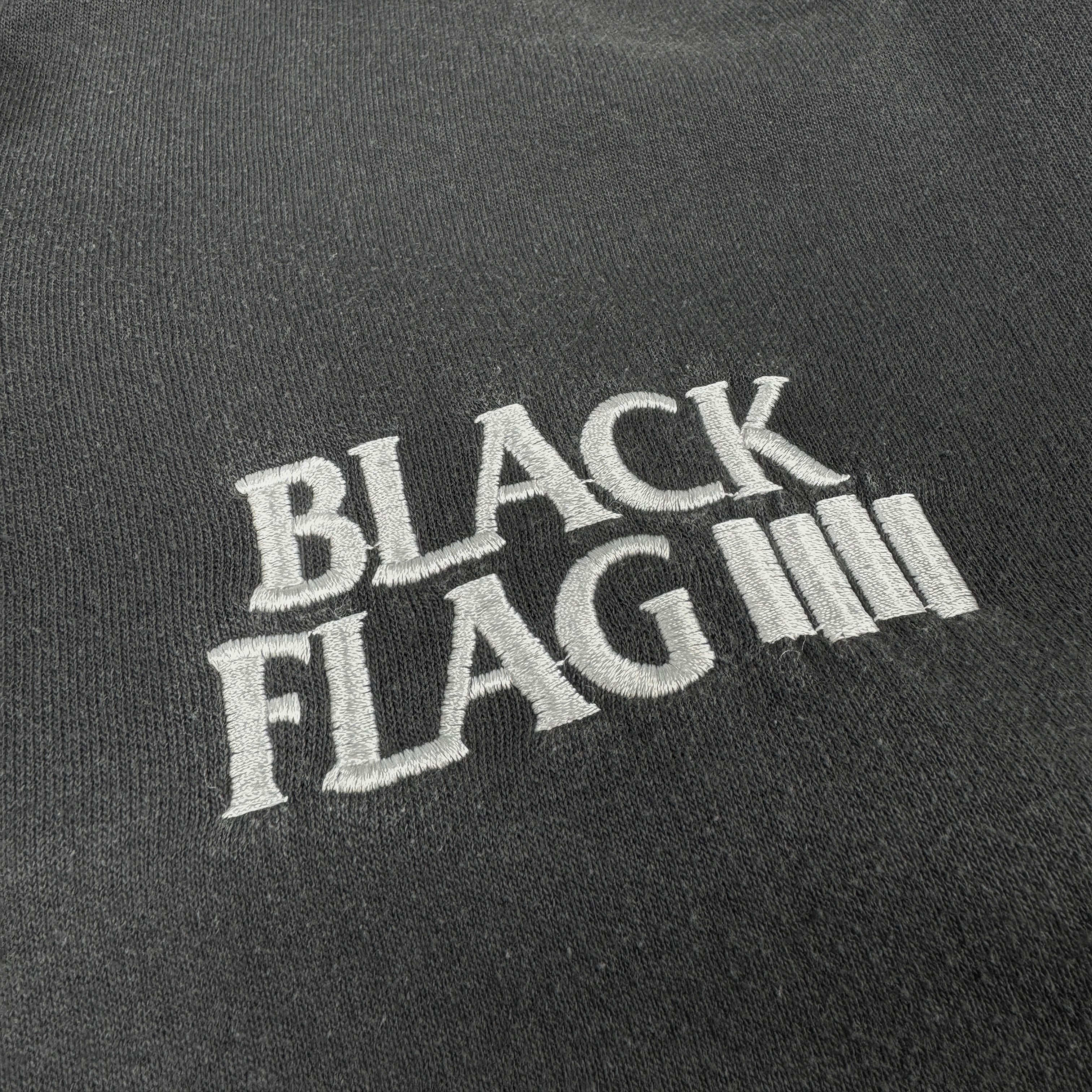 LATE 90S BLACK FLAG HOODIE – JERKS™
