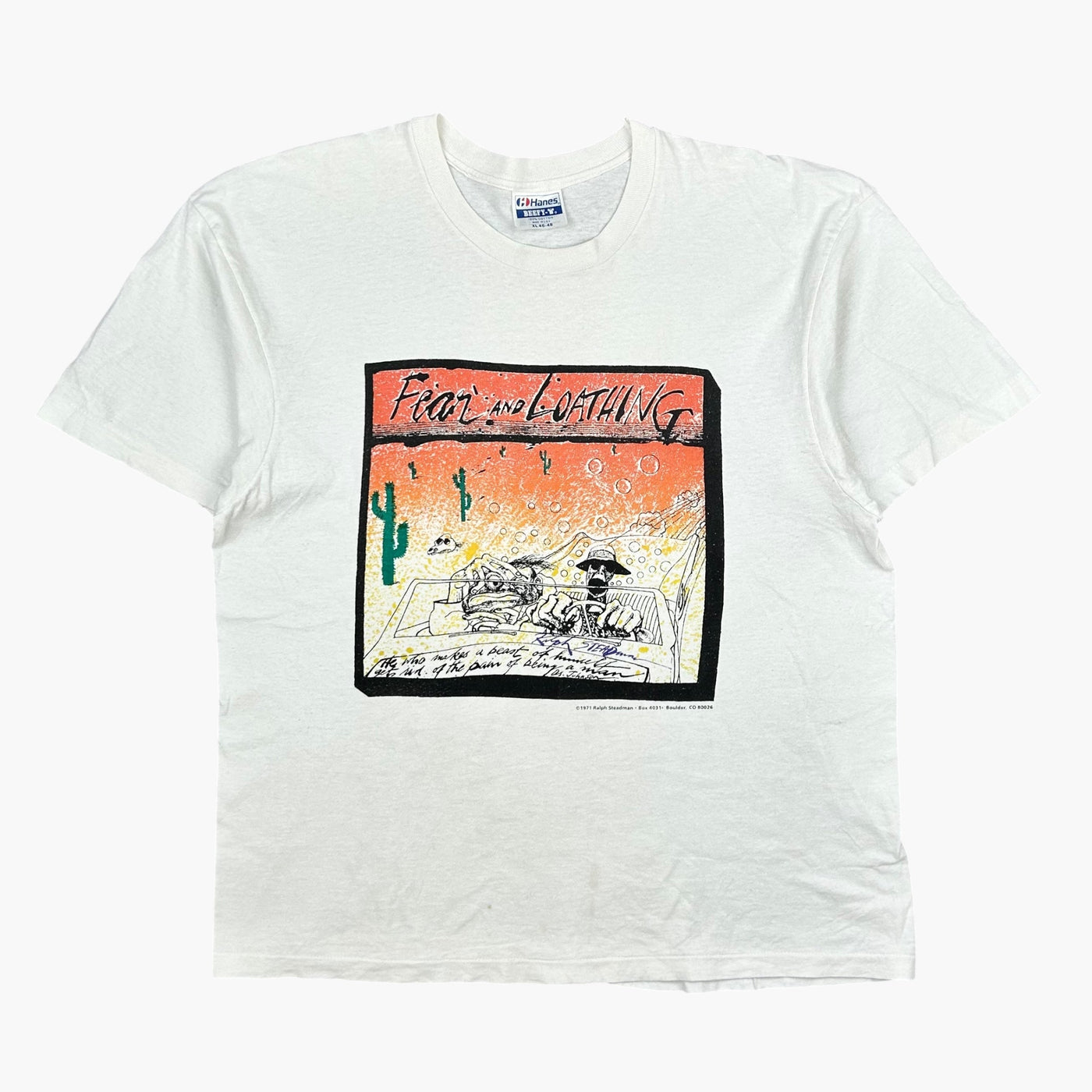 EARLY 90S FEAR AND LOATHING T-SHIRT