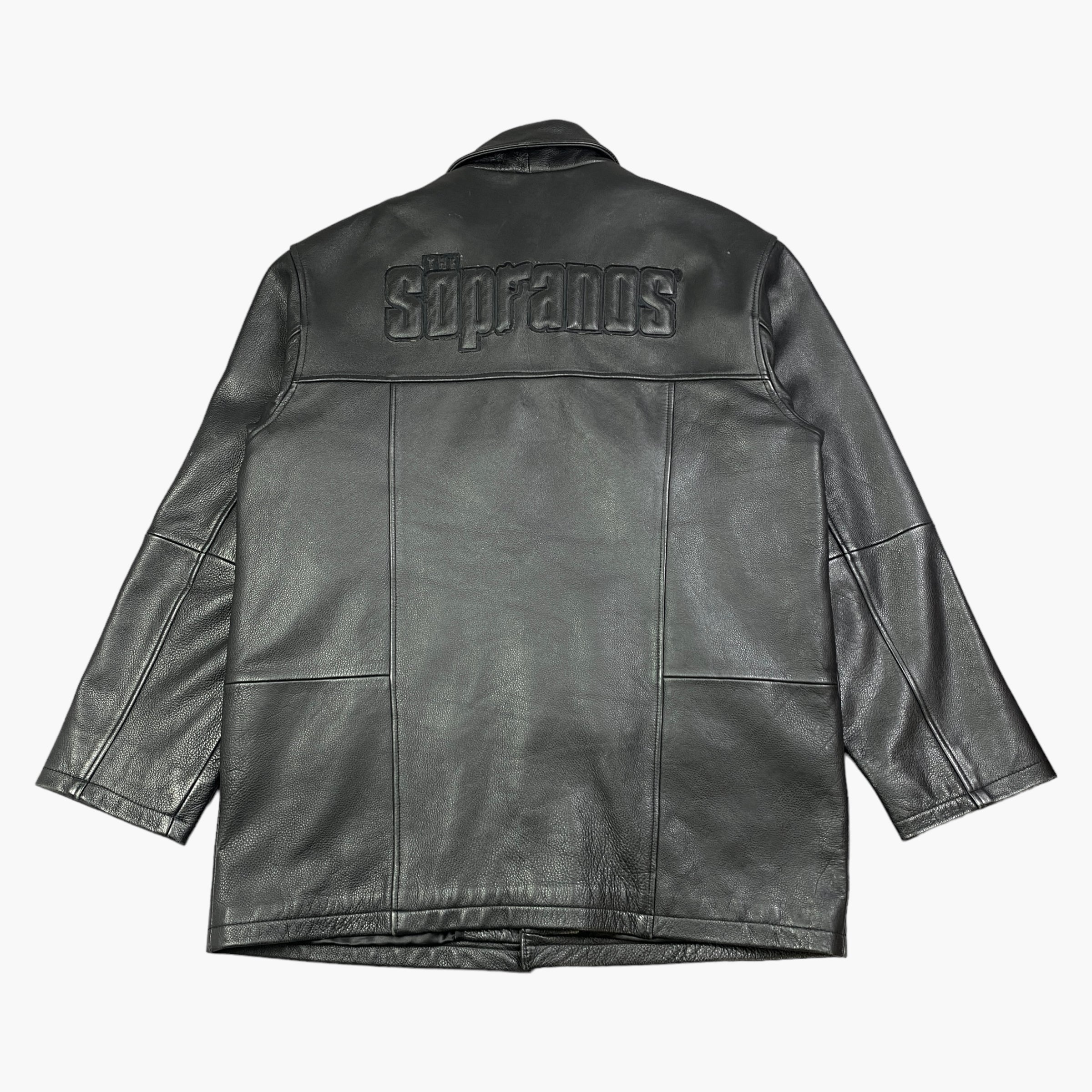 90s The Sopranos HBO レザー　カーコート　ジャケット The Sopranos: Full Leather Jacket » BAMF Style