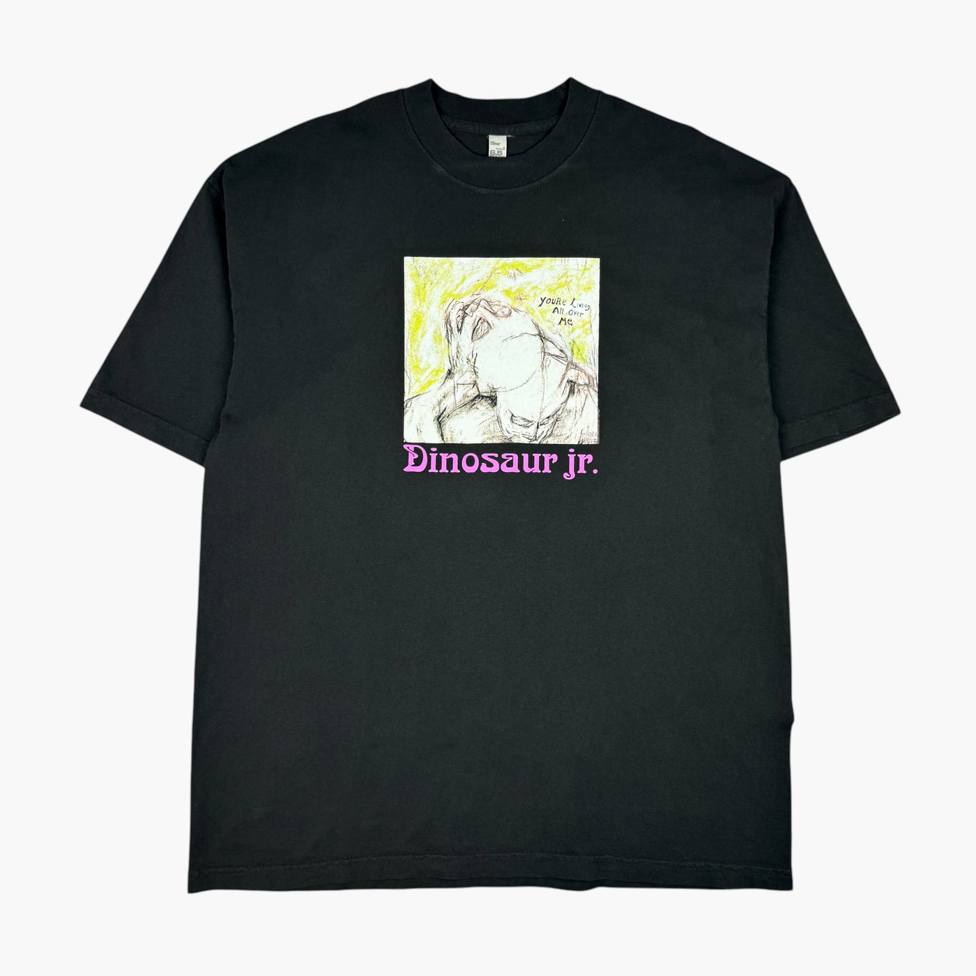 DINOSAUR JR. YLAOM BLACK T-SHIRT