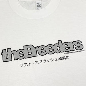 THE BREEDERS 30 YEARS WHITE T-SHIRT